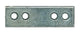 1013743 - 20 plaques de liaison galvanisées 50x15mm | 10 pièces