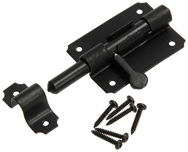 Mack 1013730 - 1 boitier bolt noir cataf. 80 mm | 5 pièces