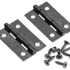 Mack 1013709 - 2 charnières étroites inox h 40 x l 25 mm | 5 pièces