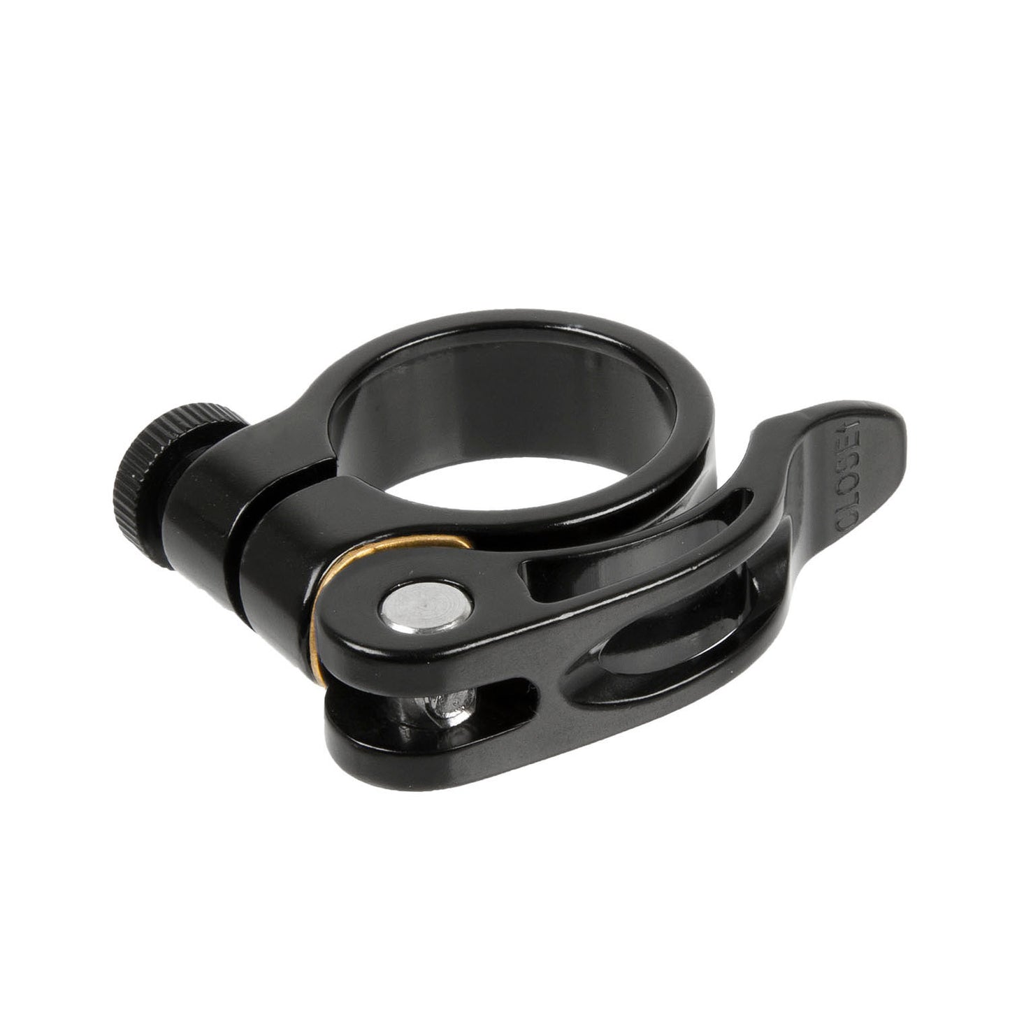 Pince de stylo de siège avec untendeur rapide 35 mm, noir