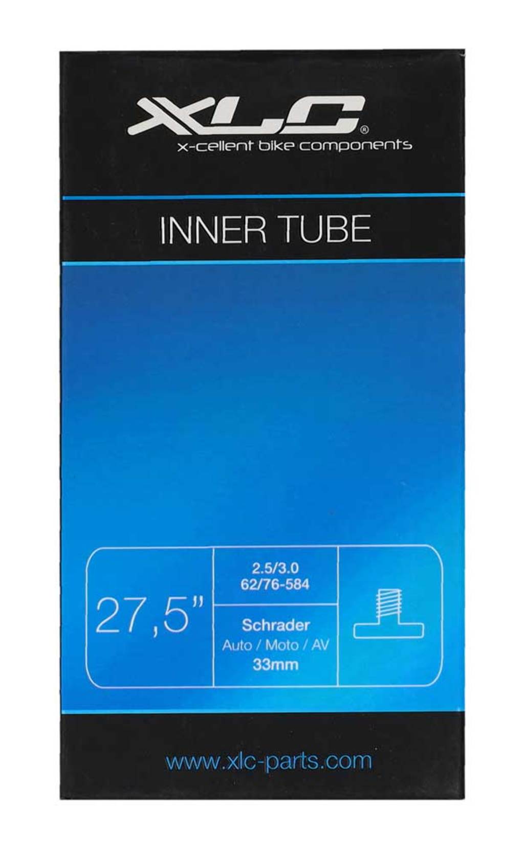Tube intérieur 27,5 XLC VT-A27
