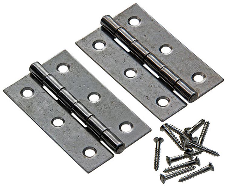 Mack 1013711 - 2 charnières étroites inox h 60 x l 35 mm | 5 pièces