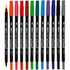 Marqueurs Le Plume II, couleurs fortes, 12 pièces 1 boîte