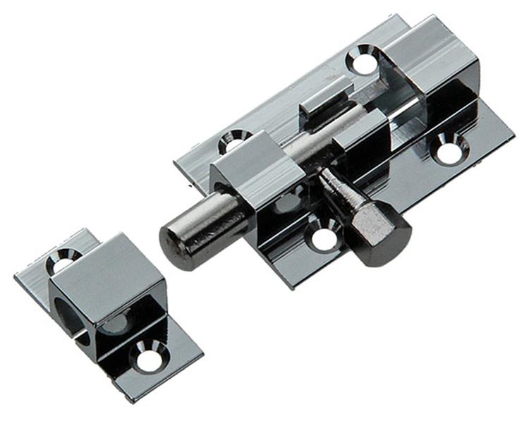 Mack 1013715 - 1 loquet coulissant en laiton chromé a 40 - b 13 mm | 5 pièces
