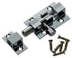 Mack 1013715 - 1 loquet coulissant en laiton chromé a 40 - b 13 mm | 5 pièces