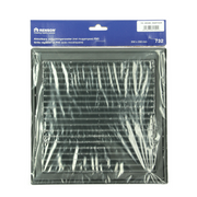Renson 1069264 - grille orientable en saillie PVC 732 (250x250) str 9005 (noir) | 2 pièces - afbeelding 3