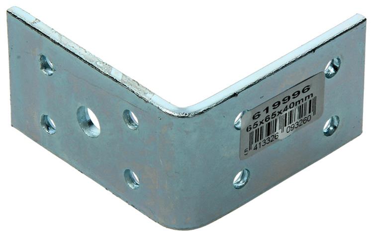 1014413 - ancrage d'angle 65x65x40x4mm | 30 pièces
