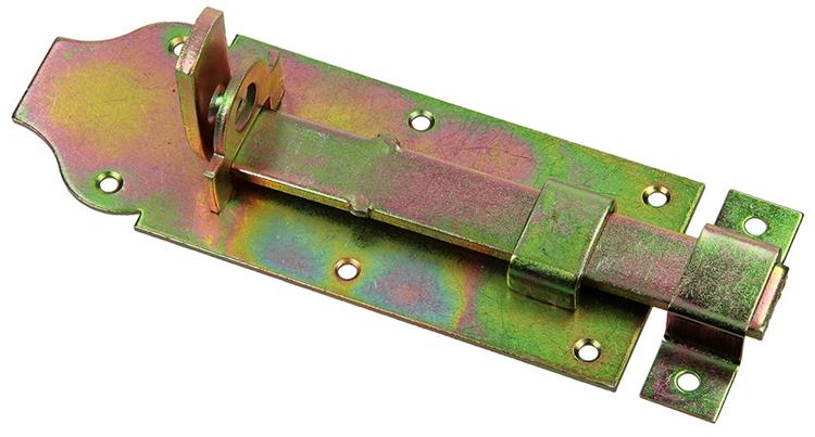 1014280 - cadenas coulissant à rouleau lourd galvanisé 160 mm | 5 pièces
