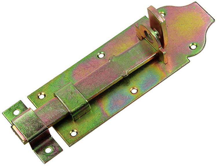 1014280 - cadenas coulissant à rouleau lourd galvanisé 160 mm | 5 pièces