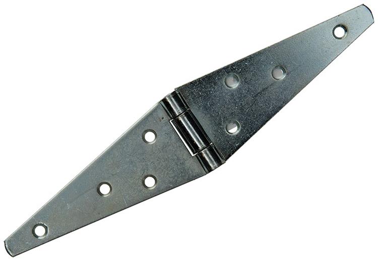 1014444 - charnières arrière 2 gel.bl.plaquées. 250x50mm | 12 pièces