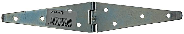 1014445 - charnières arrière 2 gel.bl.plaquées. 300x50mm | 12 pièces