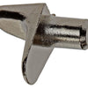 Mack 1014491 - 8 équerres d'étagère nickelées ø 5 mm | 5 pièces