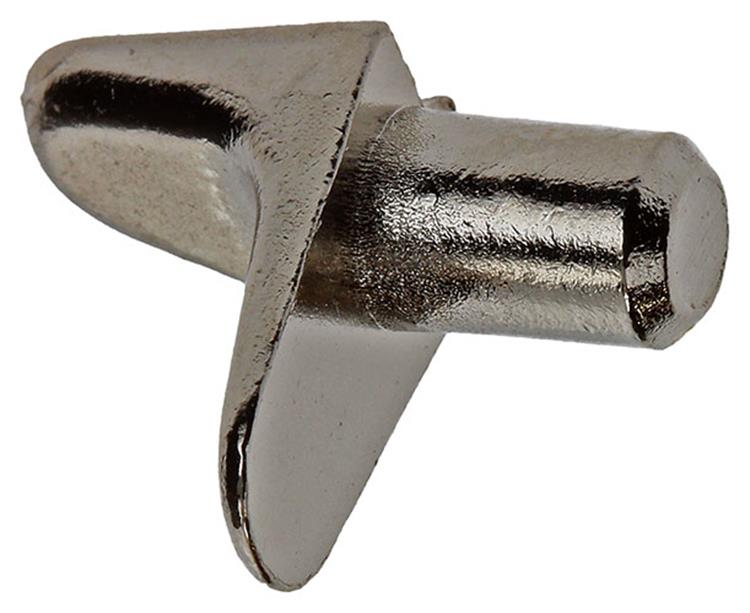 Mack 1014491 - 8 équerres d'étagère nickelées ø 5 mm | 5 pièces