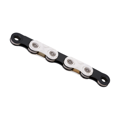 Chaîne Kmc x-flat 12 13v 126l sram ciré argent noir