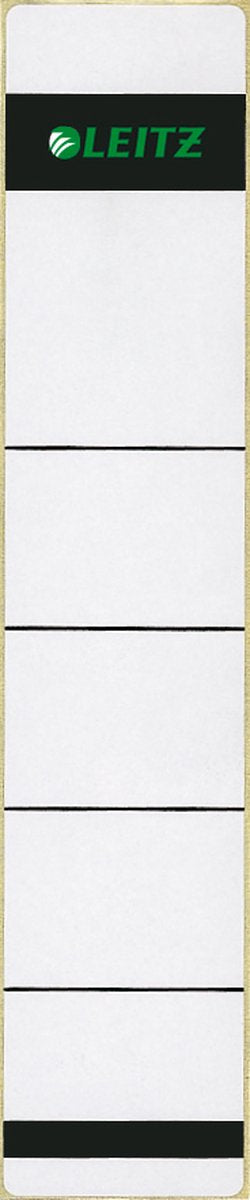 Étiquette de dos Leitz 39x192mm autocollante gris | 10 pièces