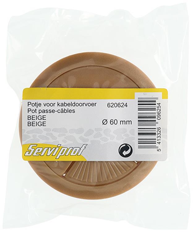 Mack 1014502 - 1 pot pour entrée de câble marron ø 60 mm | 10 pièces