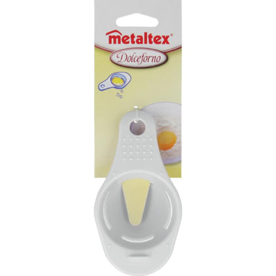 Metaltex Metaltex Oeufs séparateur blanc