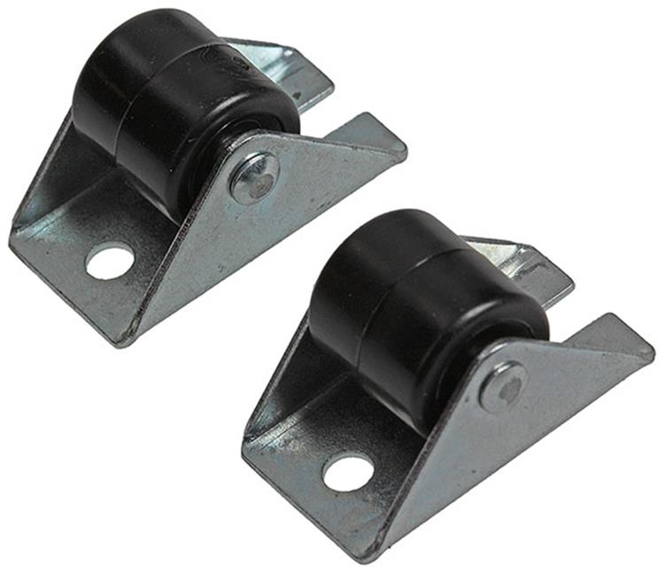 1014736 - 2 pcs roulettes fixes en plastique 13mm | 5 pièces