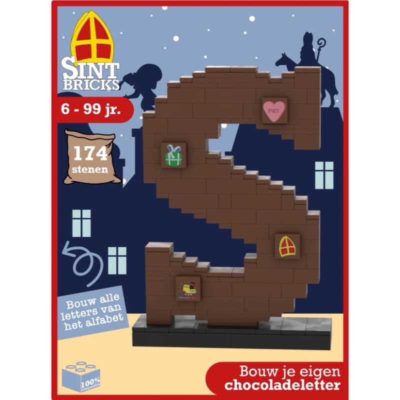 Sintbricks sint bricks construisez votre propre lettre en chocolat