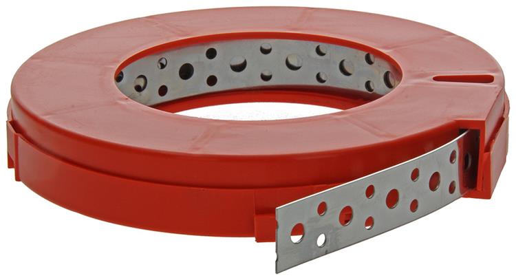 1014767 - feuillard perforé, acier inoxydable 19mmx0,8mmx10m | 2 pièces