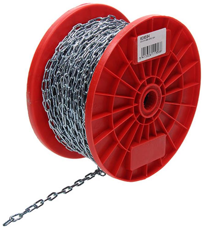 1013670 - maillon de chaîne court din5685-2ø 2mm l 12mm 60m wwl 20 kg | 60 pièces