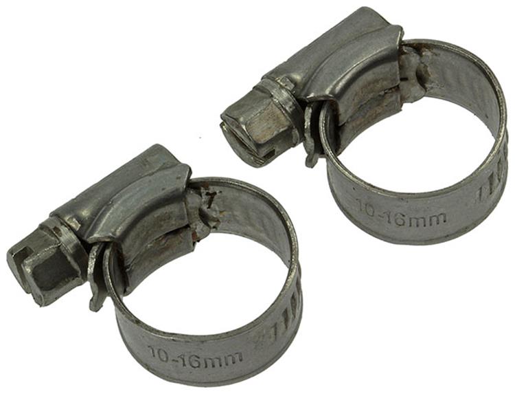 Mack 1011660 - collier de serrage en acier inoxydable 10-16mm 2 pcs | 12 pièces