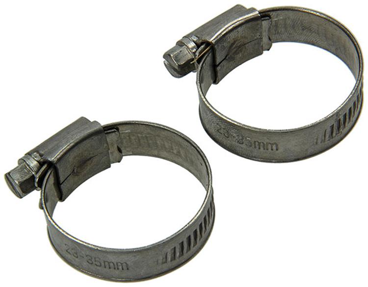 Mack 1011663 - collier de serrage en acier inoxydable 23-35mm 2 pcs | 10 pièces