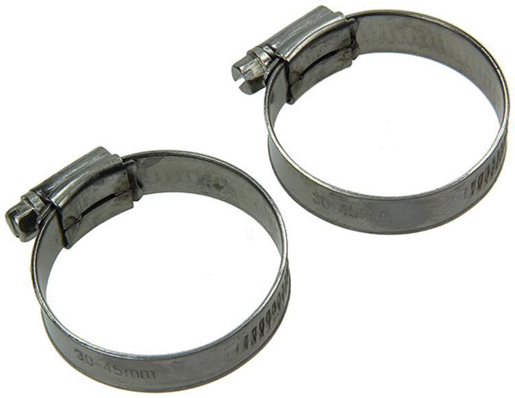 Mack 1011664 - collier de serrage en acier inoxydable 30-45mm 2pcs | 12 pièces