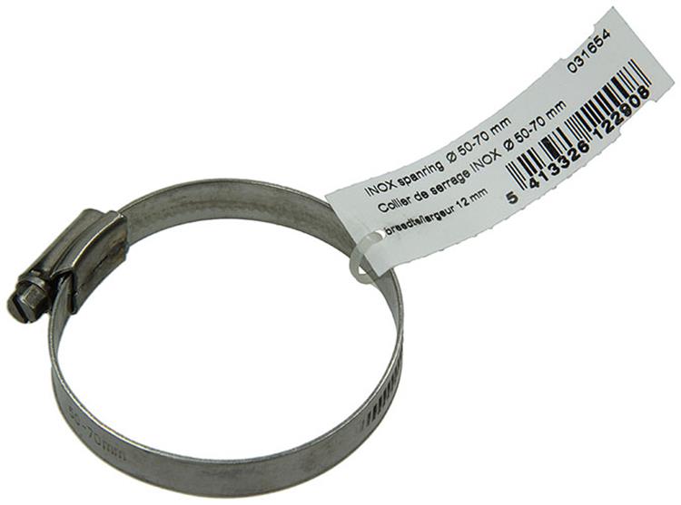 1011667 - 1 anneau de tension inox 12mm 50x70mm | 10 pièces