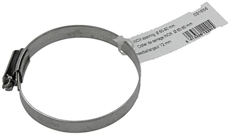 1011668 - 1 anneau de tension inox 12mm 60x80mm | 10 pièces