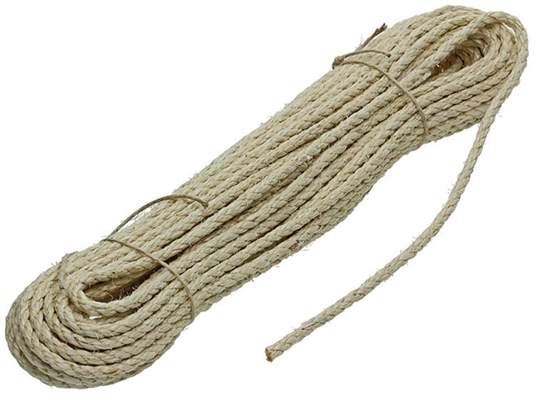 Mack 1014926 - fil torsadé en sisal 6mm env. 20m | 5 pièces