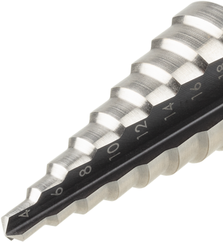 Wolfcraft Wolfcraft Escalier Drill 8 mm 4 20 mm HSS Gray 2515000