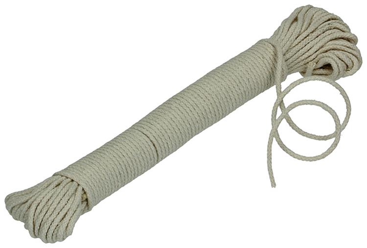 Mack 1014951 - corde à joint en coton 2mm-20m | 5 pièces
