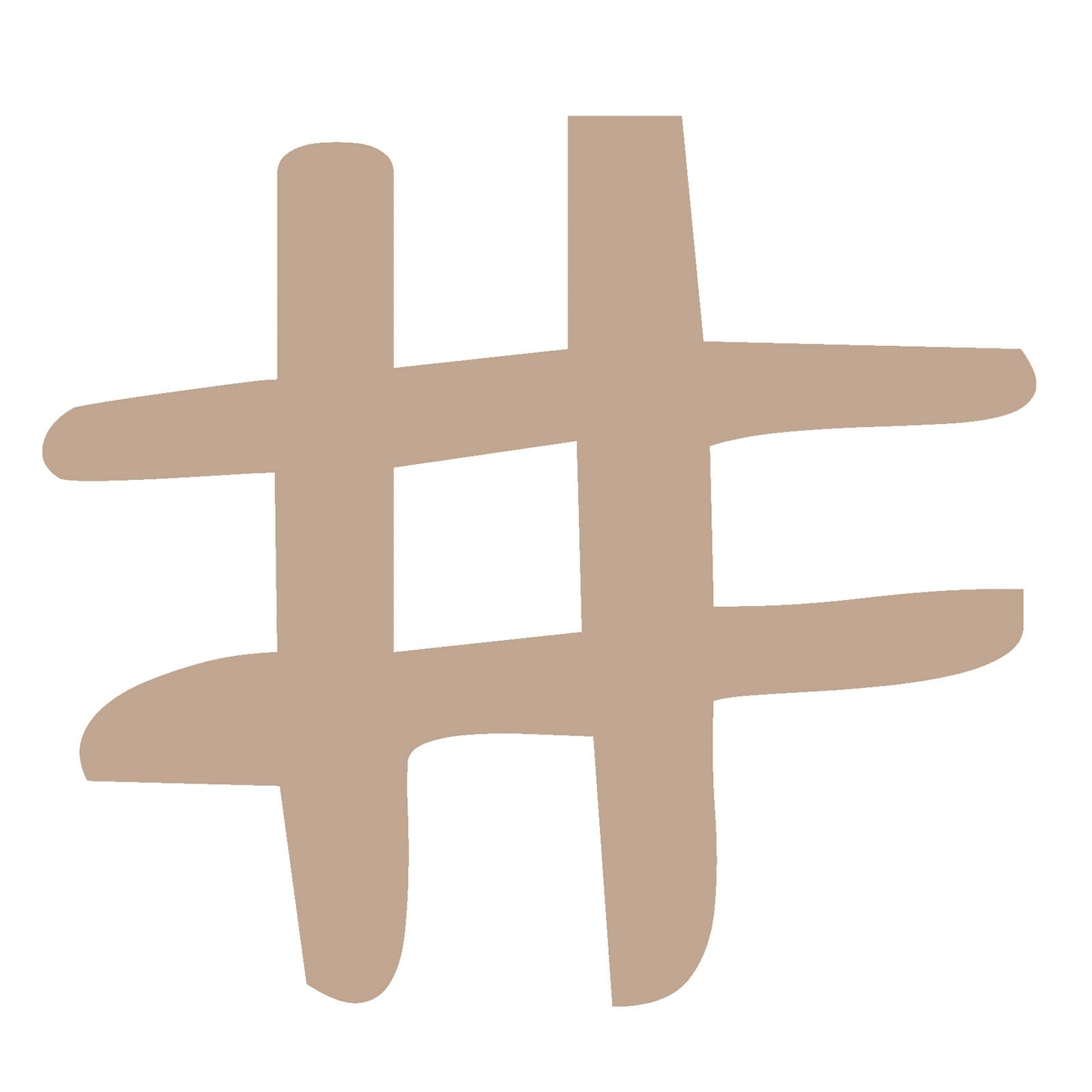 Vaessen creative • signe de ponctuation en bois 2,5cmx3mm #