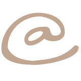 Vaessen creative • signe de ponctuation en bois 2,5cmx3mm @