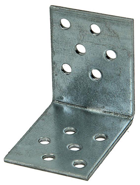 1003150 - ancrage d'angle plaqué 50x50x40x2mm | 100 pièces