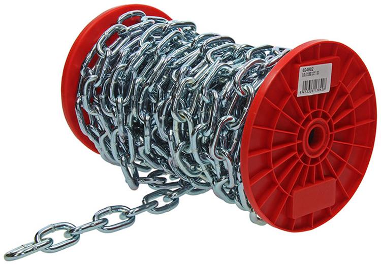 1015134 - maillon de chaîne court din5685-2ø 8mm l 32mm 15m wwl 320 kg | 15 pièces