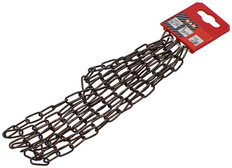Mack 1015129 - chaîne décorative bronzée ø 2mm l 16mm 2m | 5 pièces
