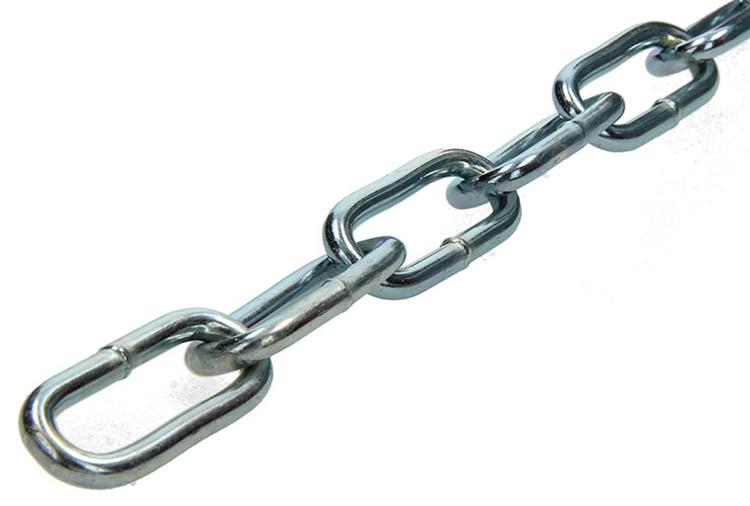 1015131 - maillon de chaîne long din5685-1ø 6mm l 42mm 25m wwl 160 kg | 25 pièces