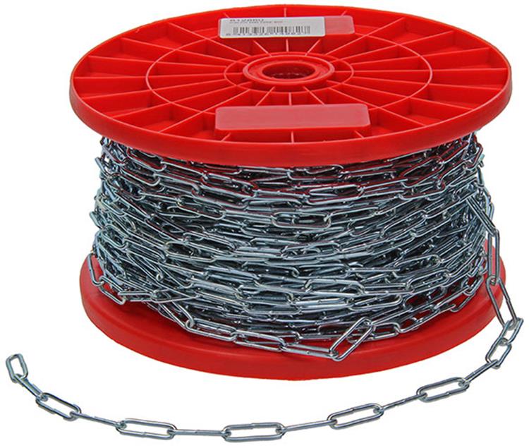 1013906 - maillon de chaîne long din5685-1ø 2mm l 22mm 60m wwl 20 kg | 60 pièces