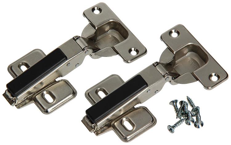 Mack 1013907 - 2 charnières à clic automatiques 0mm + creepl. | 5 pièces