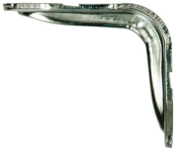 1015305 - semelle conique galvanisée nouveau design 123x106 mm | 12 pièces