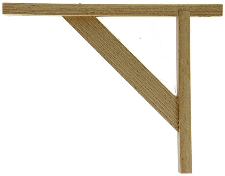 1015578 - console renforcée hêtre 230x170mm | 10 pièces
