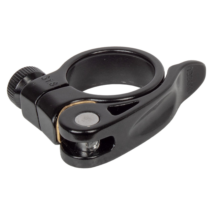 Pince de stylo de siège avec untendeur rapide 31,8 mm noir
