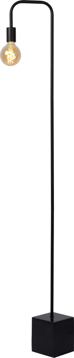 Lucide lorin - lampadaire - 1xe27 - noir