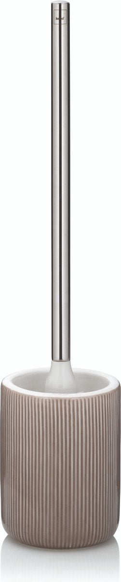 Kela brosse de toilette avec support ava - gris -