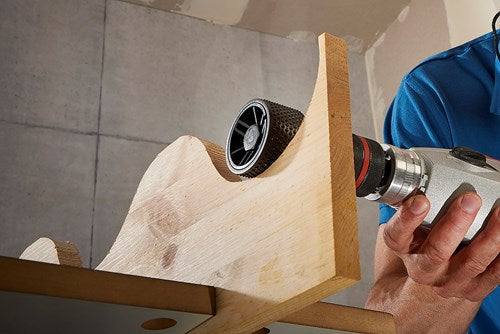 Râpe à rotor Wolfcraft | arbre 6mm | ø52x30mm | 1 pièce - 2520000