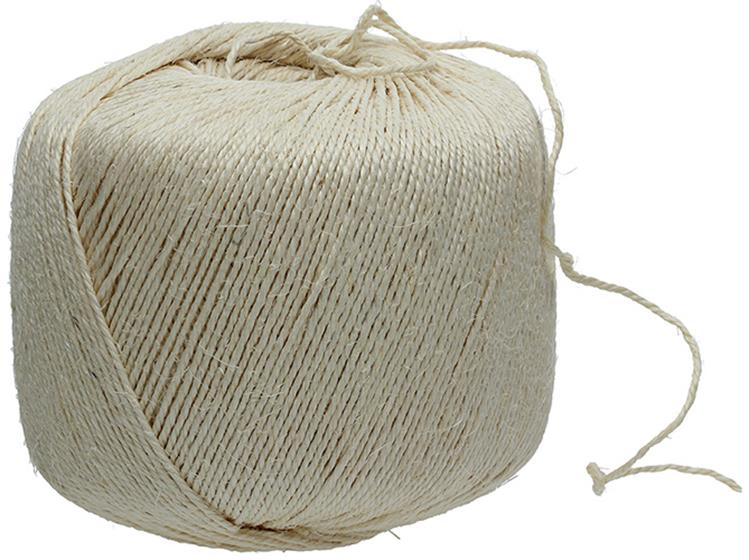 Mack 1013955 - bobine de corde d'emballage en sisal 3mm env. 400m | 3 pièces