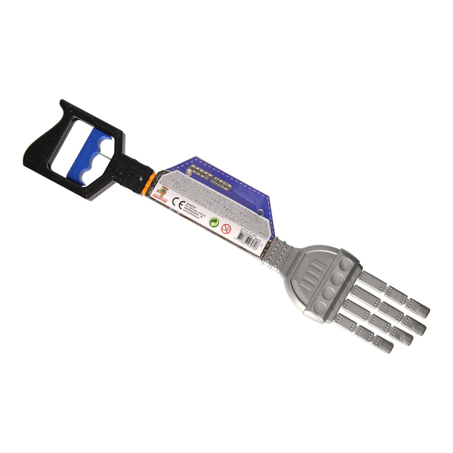 JOHNTOY ROBOT GRIJPHAND, 50 cm
