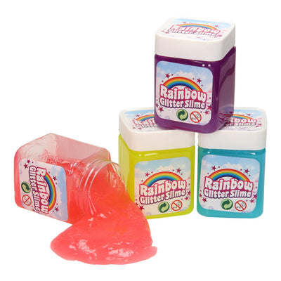 Mucus pailleté arc-en-ciel